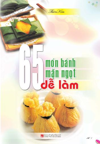 65 món bánh mặn ngọt dễ làm