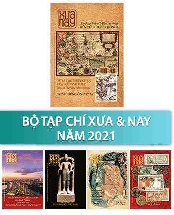 Bộ Tạp chí Xưa & Nay năm 2021