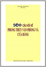 500 câu hỏi về phong thủy văn phòng và cửa hàng