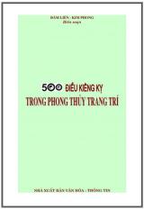 500 điều kiêng kị trong phong thủy trang trí