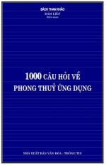 1000 câu hỏi về phong thủy ứng dụng
