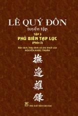 Lê Quý Đôn tuyển tập - tập 3