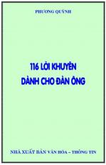 116 lời khuyên dành cho đàn ông