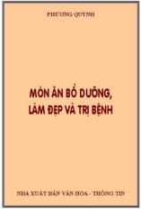 Món ăn bổ dưỡng, làm đẹp và trị bệnh