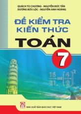 Đề kiểm tra kiến thức Toán 7