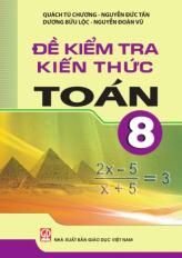 Đề kiểm tra kiến thức Toán 8