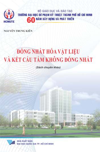 Đồng nhất hóa vật liệu và kết cấu tấm không đồng nhất