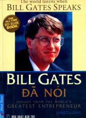 Bill Gates đã nói (Bill Gates speaks)