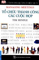 Tổ chức thành công các cuộc họp